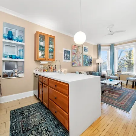 2F Chicago'S Little Italy Near West Loop & Downtown Apartment